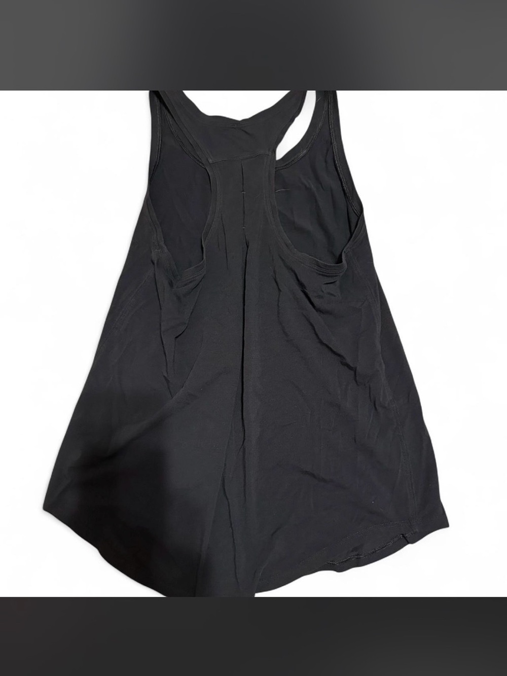lululemon athletica Black Racerback Tank Top